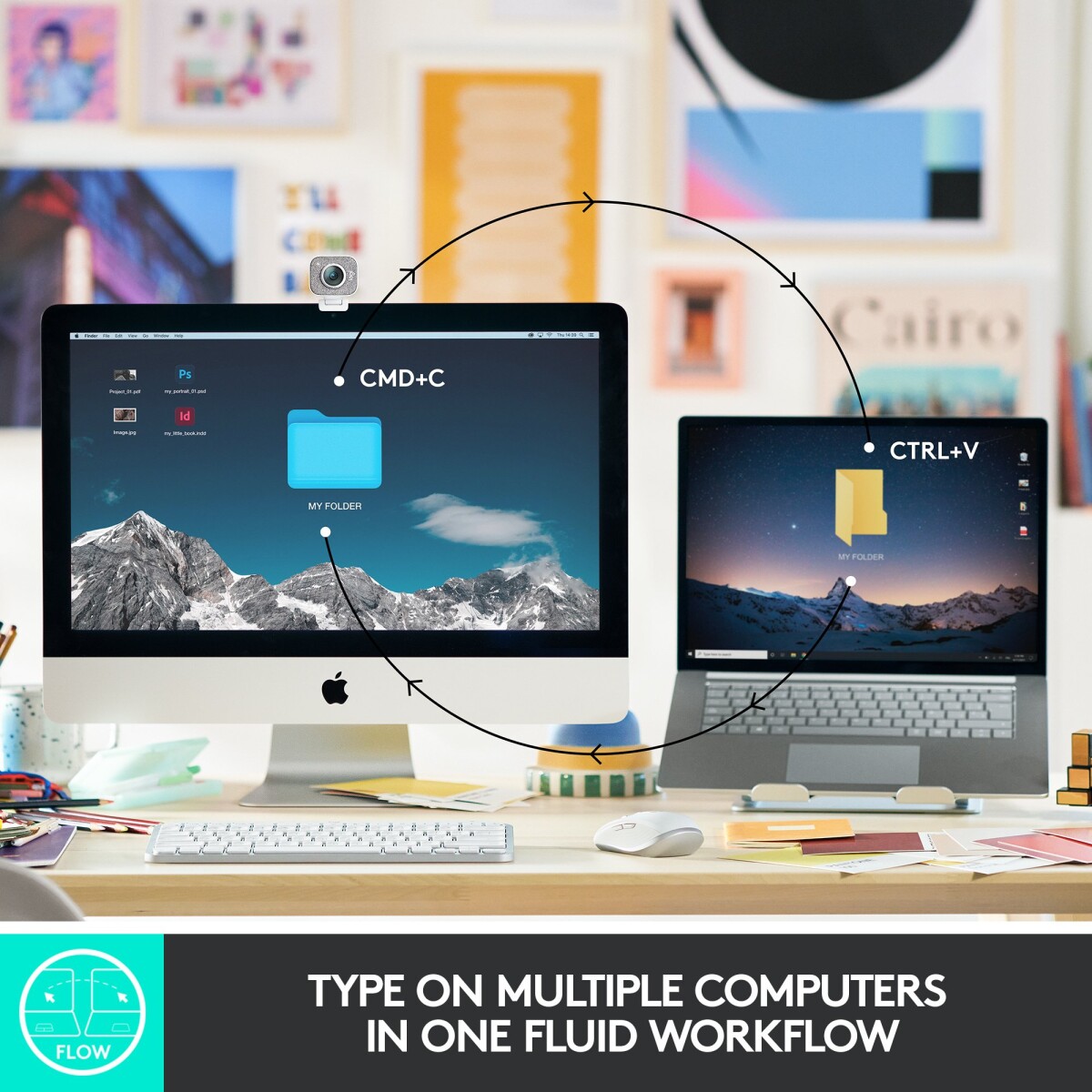 Logitech - Mx Keys Mini Bluetooth Tastatur - Nordisk