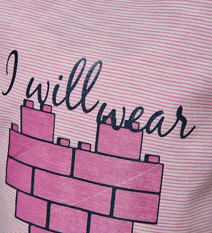 LEGO® Duplo T-Shirt - Rose Gestreift m. Herz