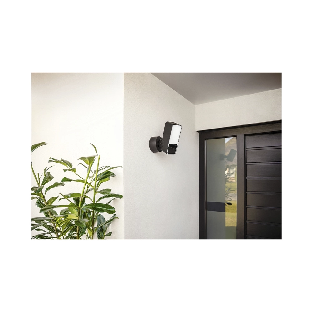 eve Outdoor Cam Smarte Flutlichtkamera schwarz