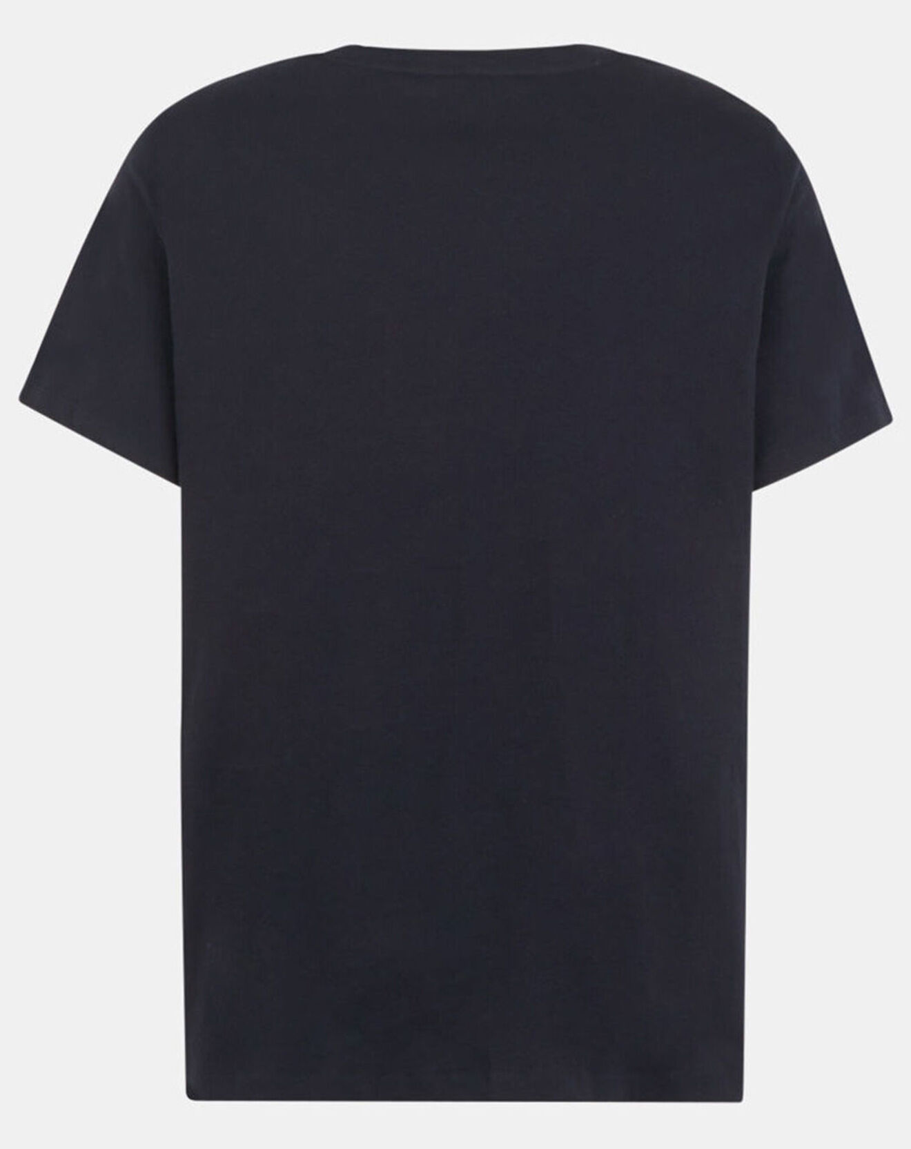 Tommy Hilfiger T-Shirt Regular 100% Coton Bio Flock bleu marine