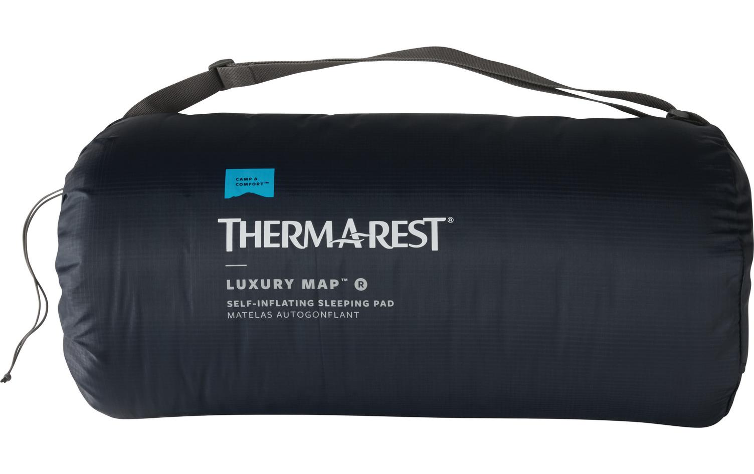 Schlafmatte LuxuryMap Poseidon Blue<br>Selbstaufblasende Matte