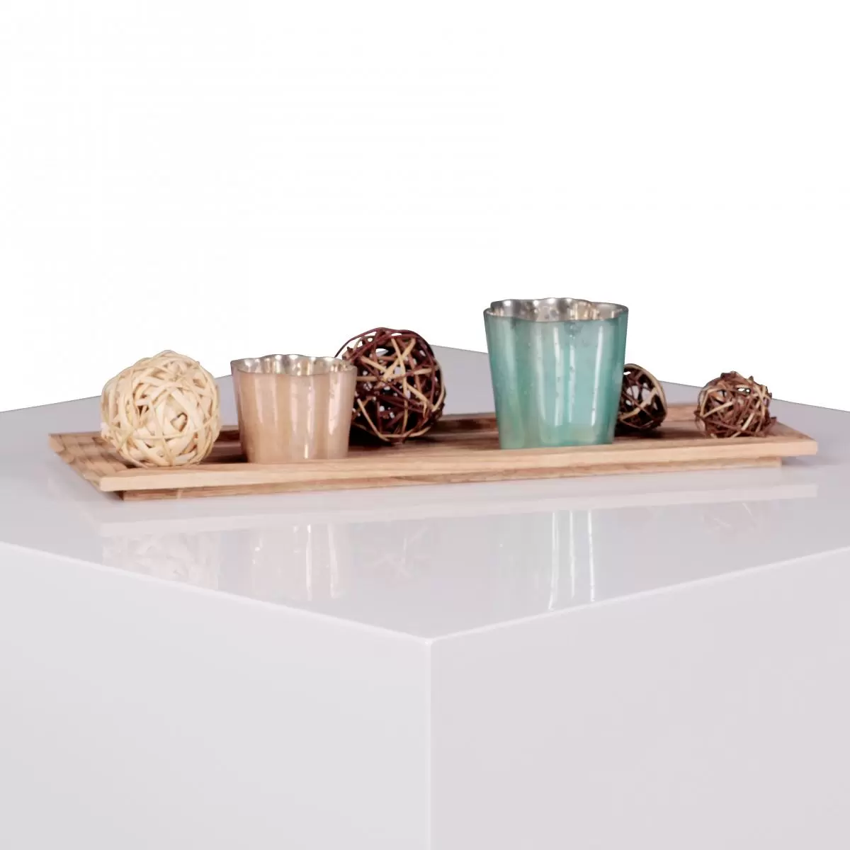 Couchtisch Monobloc weiss