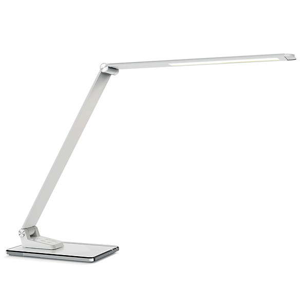Lampe de bureau technologique Olga blanc