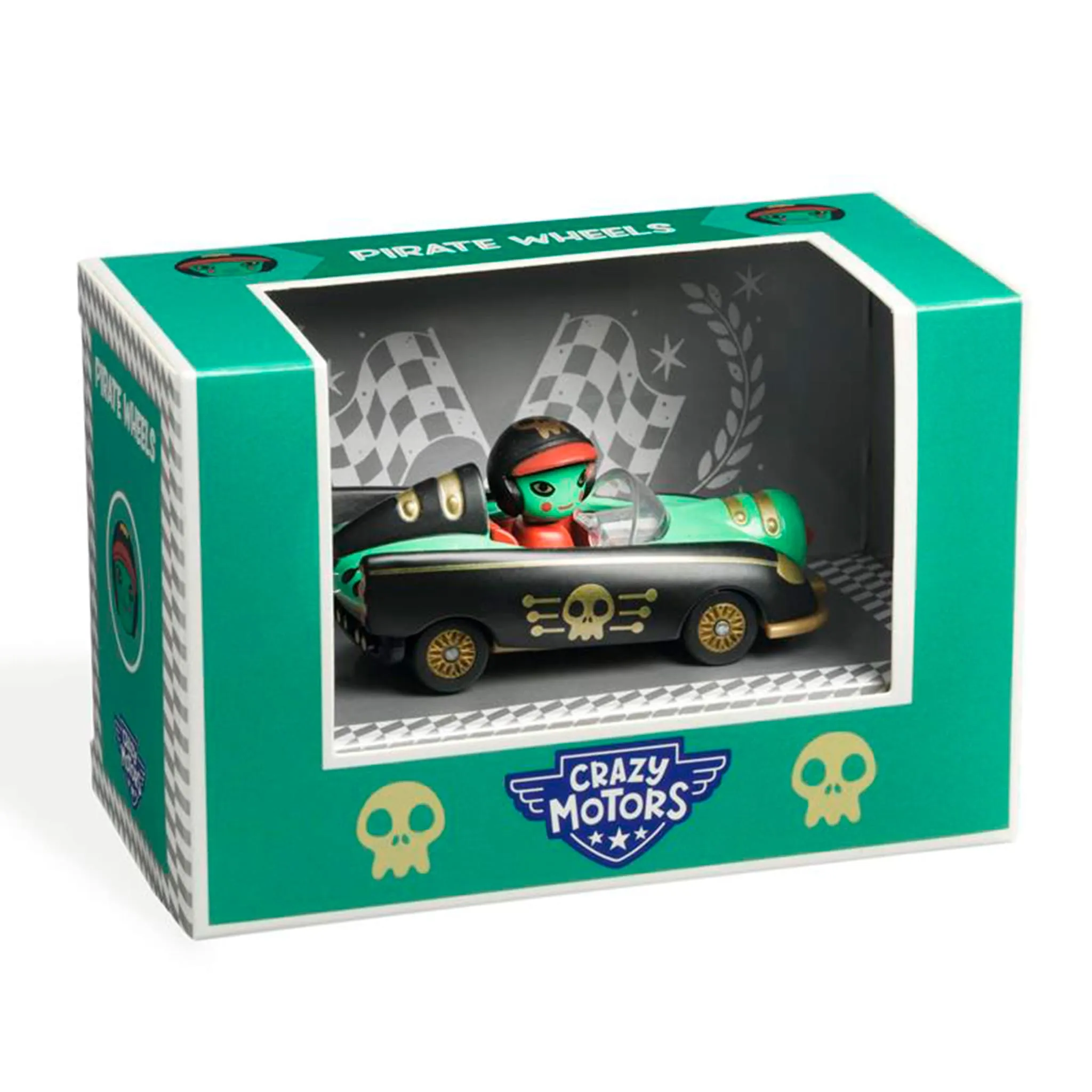 Djeco Voiture - Crazy Motors Pirate Wheels