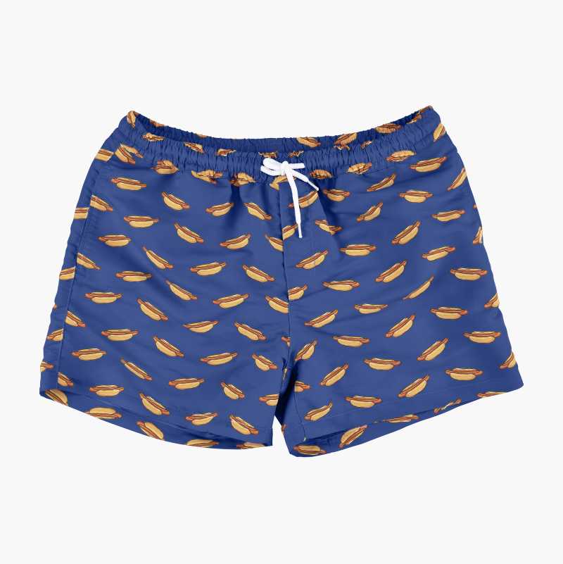 Badeshorts «Biltemapølse», XS