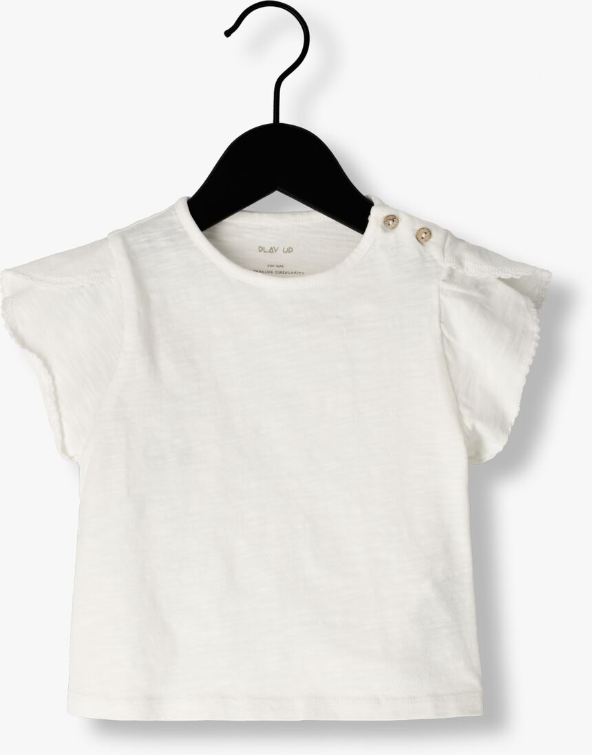 PLAY UP witte play up t-shirt flame jersey t-shirt