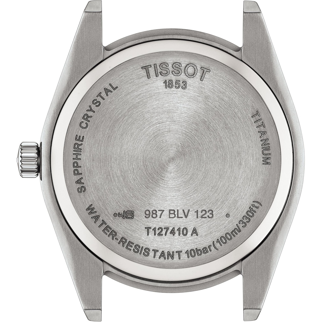 Tissot Gentleman Titanium Blau