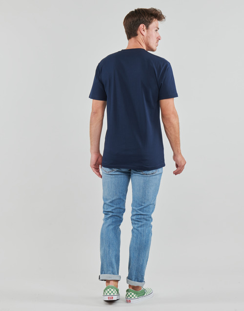 Vans - OTW CLASSIC FRONT SS TEE - NAVY-WHITE