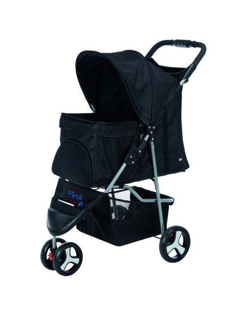 Trixie Hondenbuggy - Hondentrolley - 47x100x80 cm Zwart