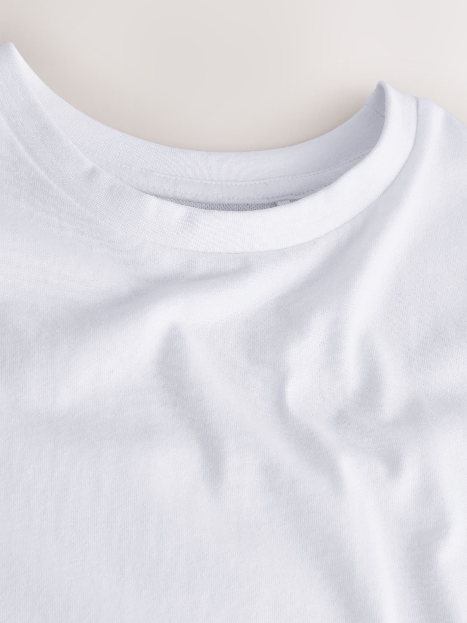 Wit - Oversized T-shirt (3-16 jr)
