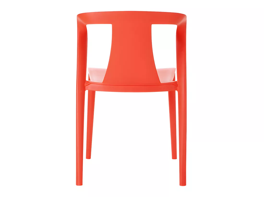 Lot de 2 chaises de jardin - Orange - VOLTERRA de MYLIA
