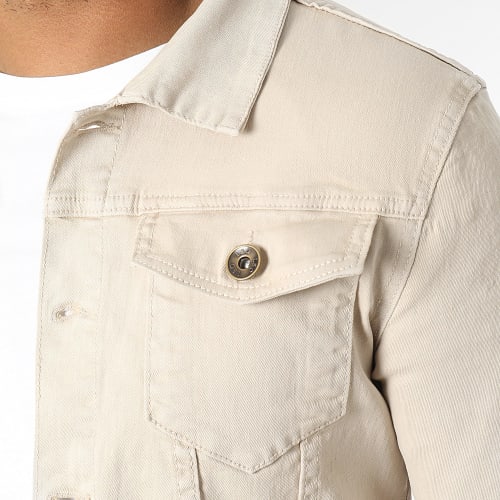 Veste Jean Super Slim Fit 0052 Denim Beige