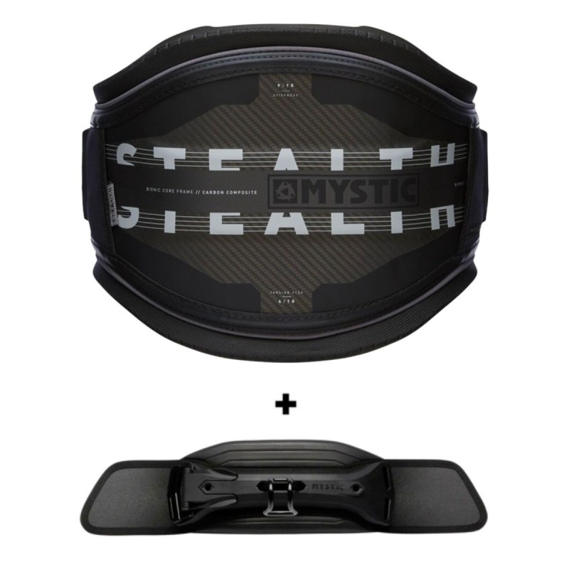 Harnais Ceinture Mystic Stealth Blanc + Boucle Stealth 2022 - The Corner Shop - The Corner Shop