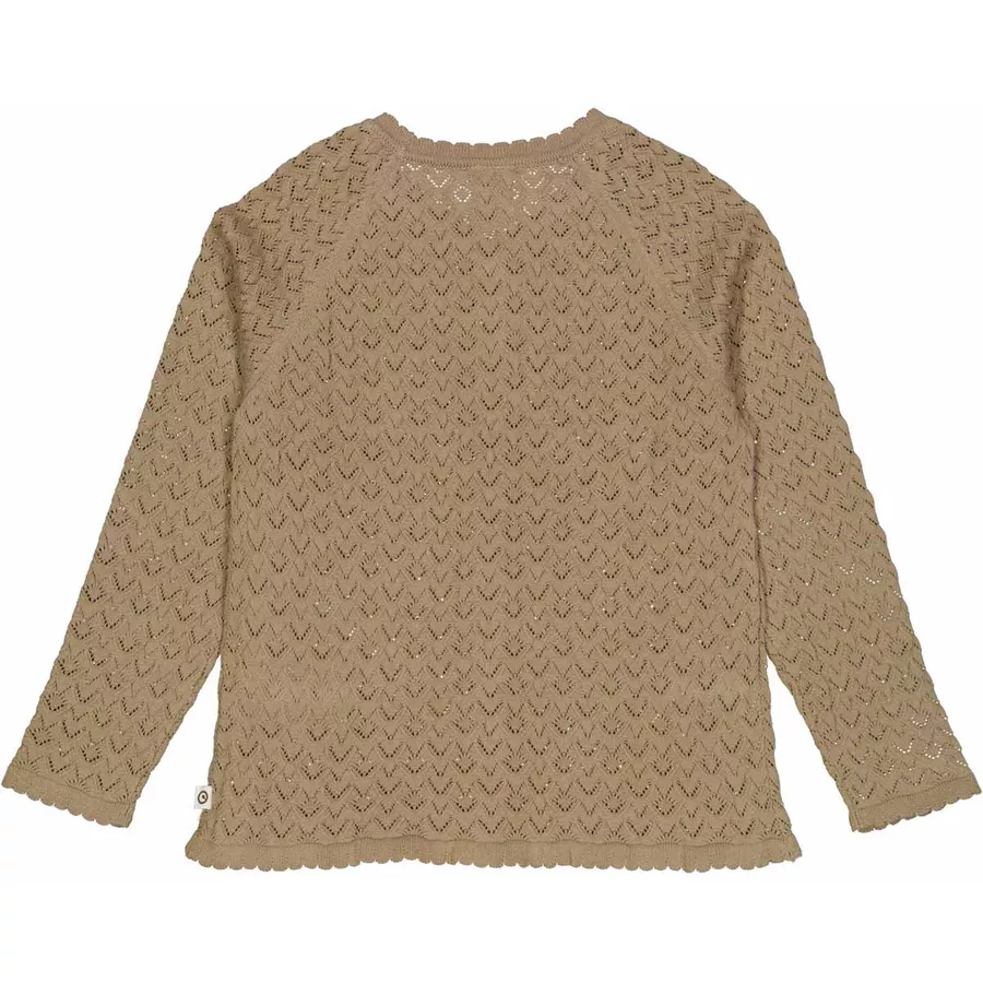 Müsli Strickjacke Cashew