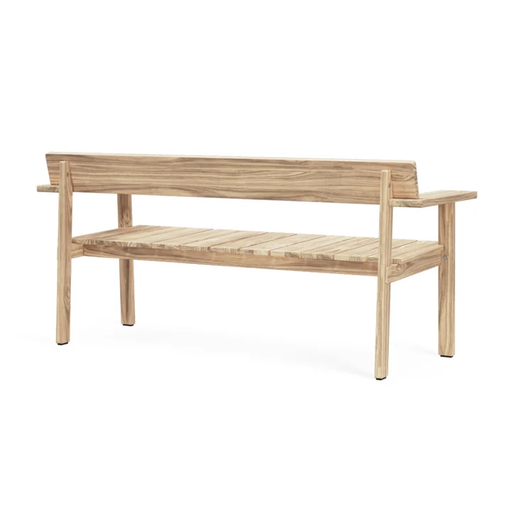 Carl Hansen - GL101 Timbur Gartenbank, Teak unbehandelt