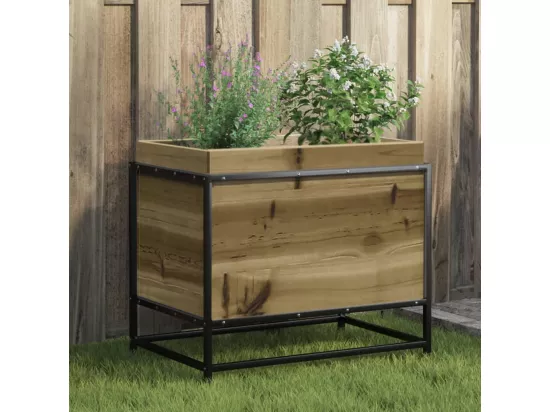 Jardinière 60x40x50 cm bois de pin imprégné