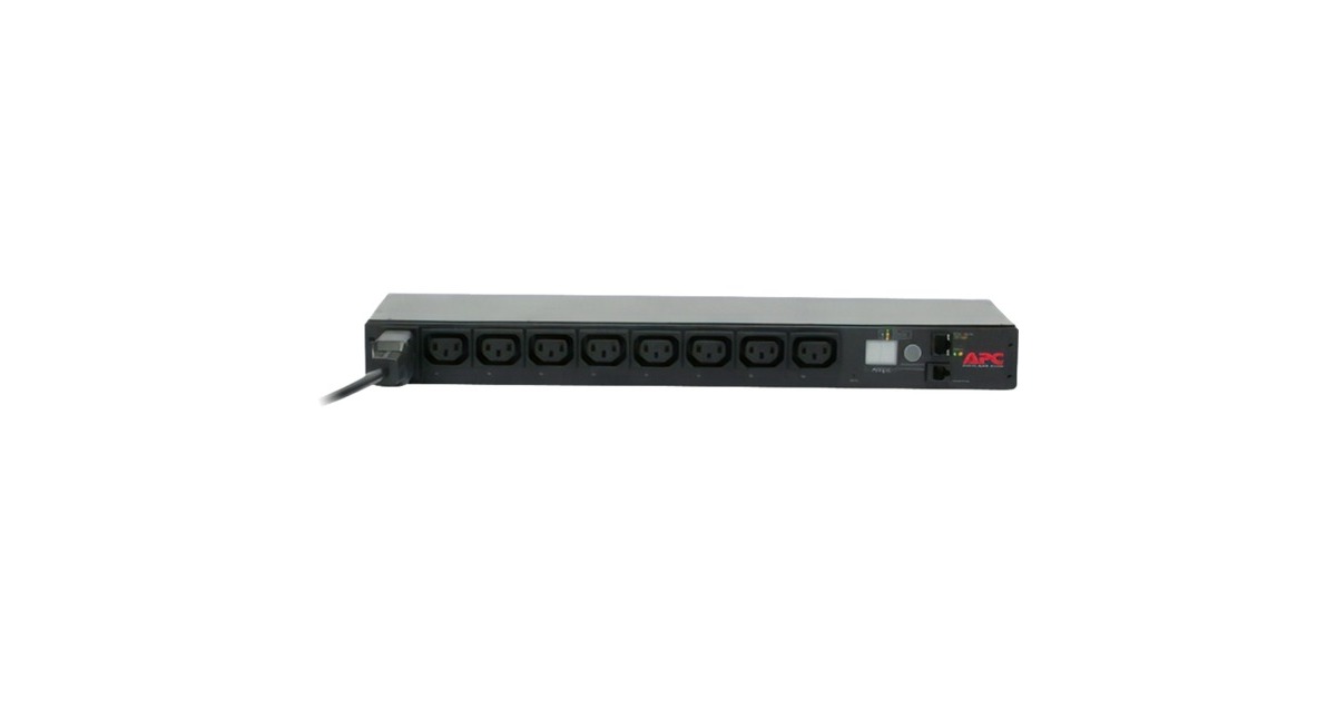 APCRack PDU Switched AP7921B  (Zwart, 0U/1U, 8x C13)