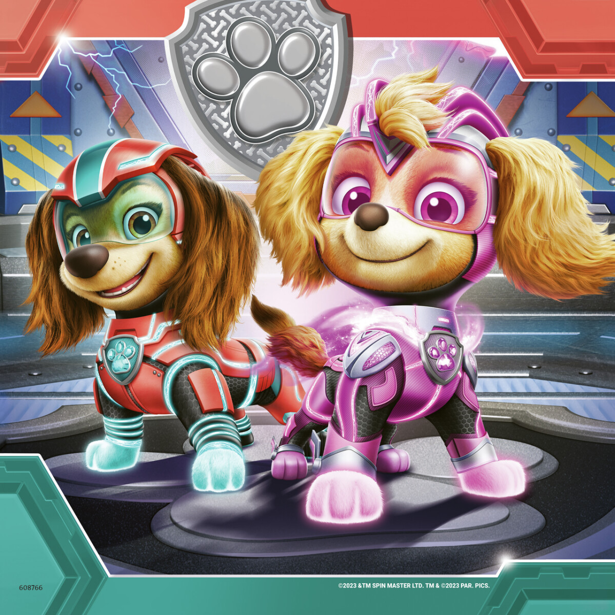 Paw Patrol Puslespil - Mighty Movie - 3X49 Brikker - Ravensburger