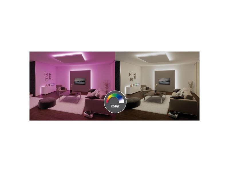 Paulmann LED-Stripe MaxLED RGBW 3 m Basisset Beschichteter Licht-Streifen mit Farbwechselfunktion