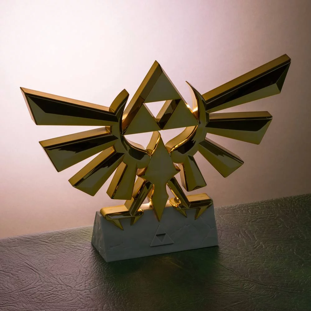 THE LEGEND OF ZELDA - LAMPE HYRULE CREST