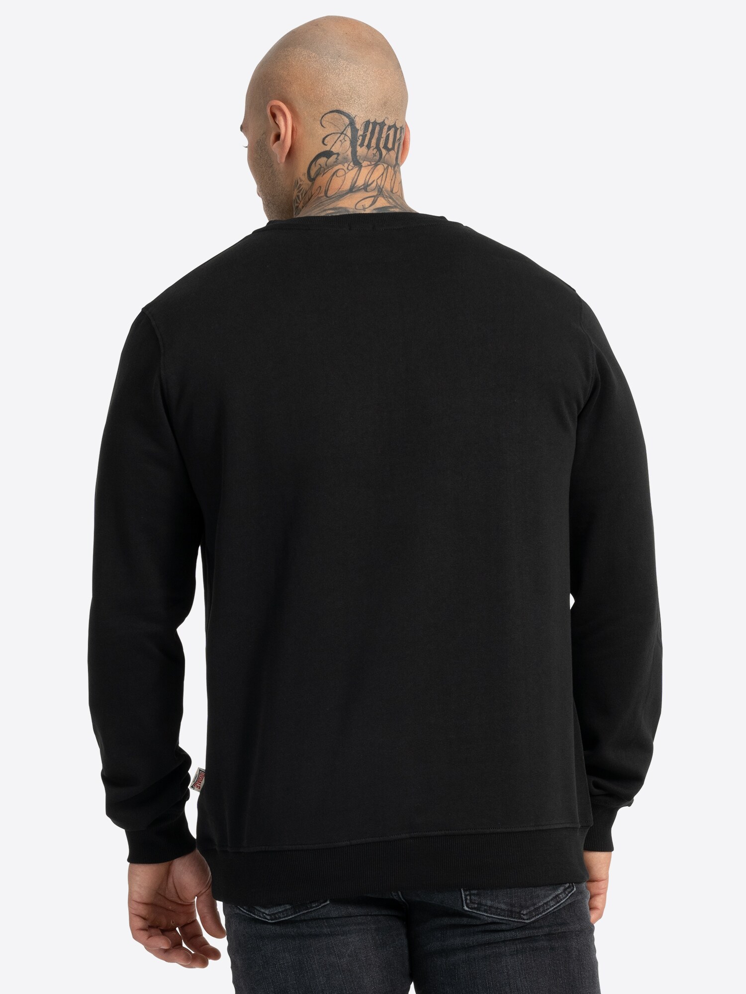 Lonsdale Herren Rundhals Sweatshirt schmale Passform GO SPORT