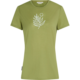 Icebreaker Merino 150 Tech Lite Fresh Fern T-Shirt Olive Damen