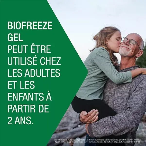 Gel refrescante Biofreeze para músculos e articulações 118ml