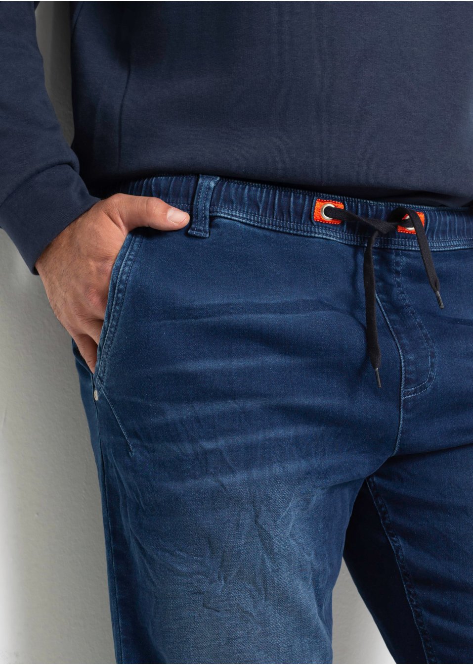 Jean-jogging taille extensible, Regular Fit