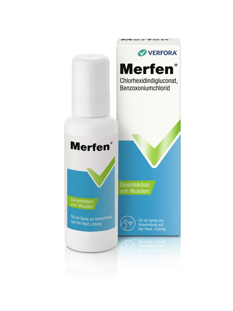 MERFEN wässerige Lösung wässrige Lös farblos Spr 50 ml