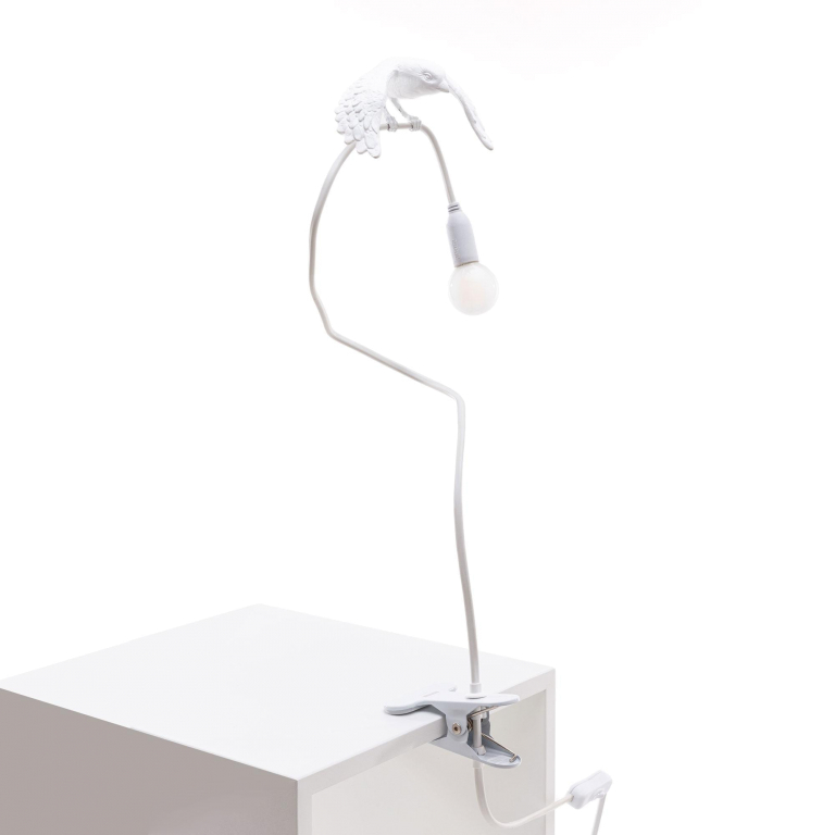 Seletti Sparrow Taking Off klemlamp