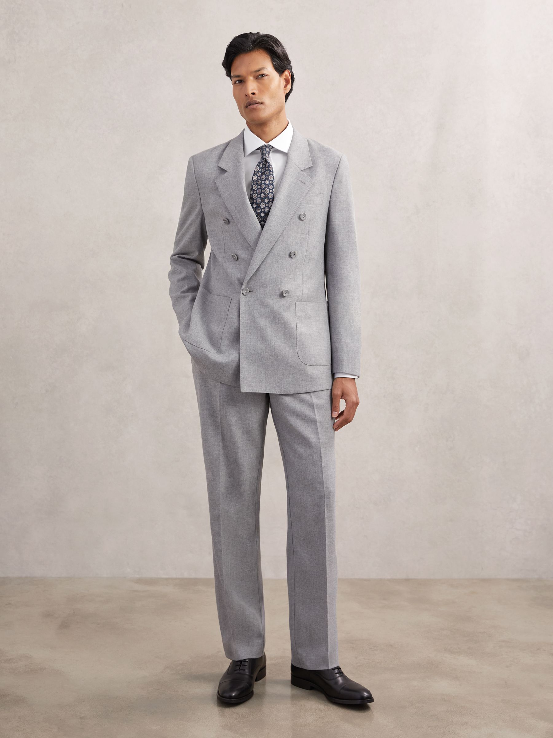 Wit - Slim Fit - Reiss Bishopsgate Cotton-Tencel Stretch Shirt