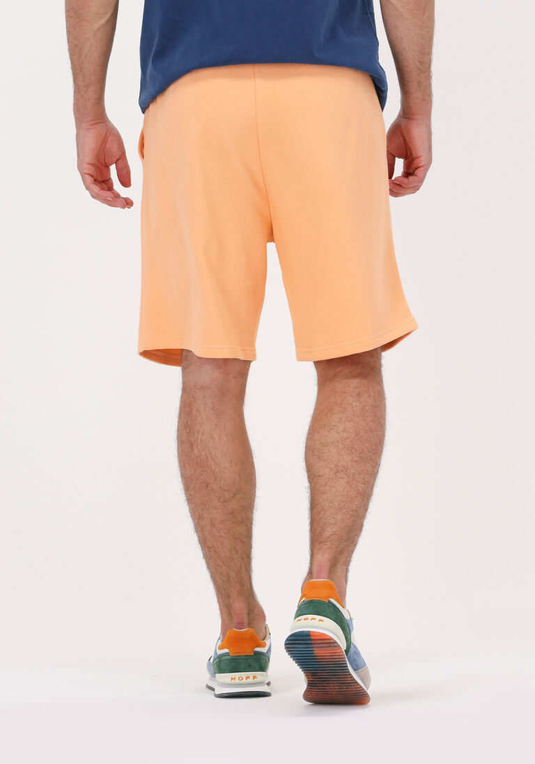 SCOTCH & SODA oranje scotch & soda korte broek sweat short in organic cotton