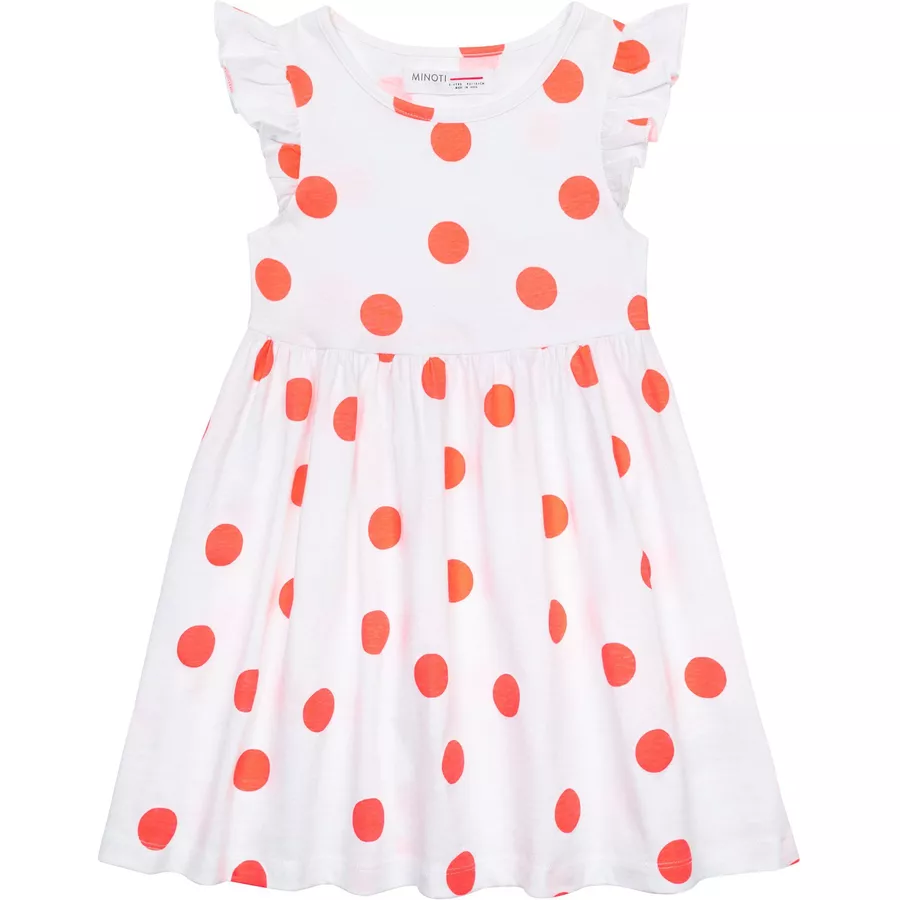 MINOTI Kleid WeißRosa
