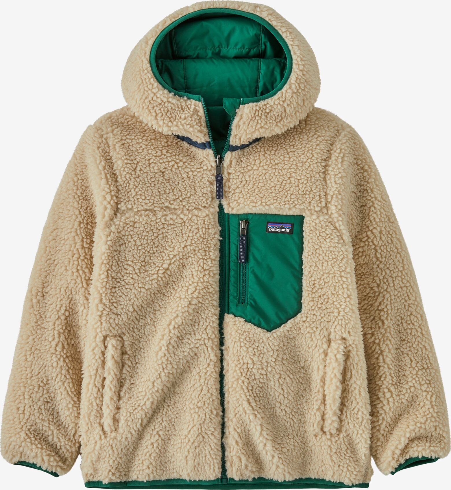 Reversible Ready Freddy Hoody Junior Conifer Green