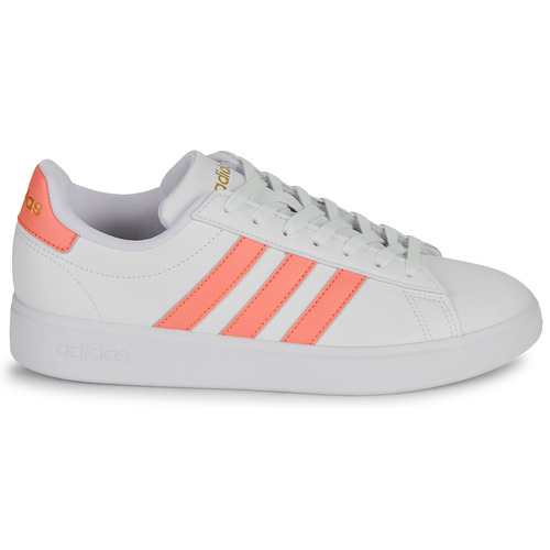 Adidas Sportswear - GRAND COURT 2.0 - Blanc / Corail