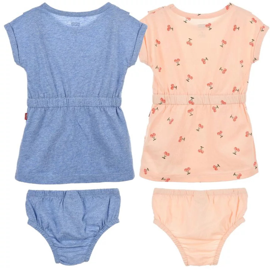 Levi's® Kids Strickkleid Doppelpack pale peach