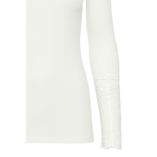 Fransa Langærmet Blonde T-shirt, Antique, L