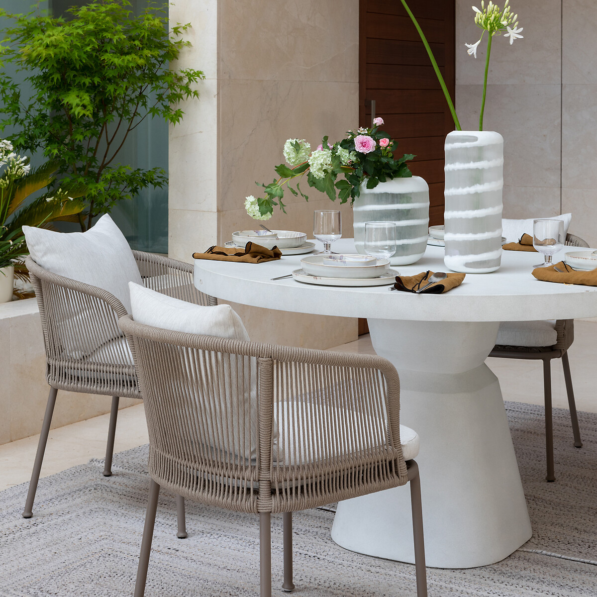 AM.PM<br>Poltrona de mesa de jardim, Cabestan E.Gallina