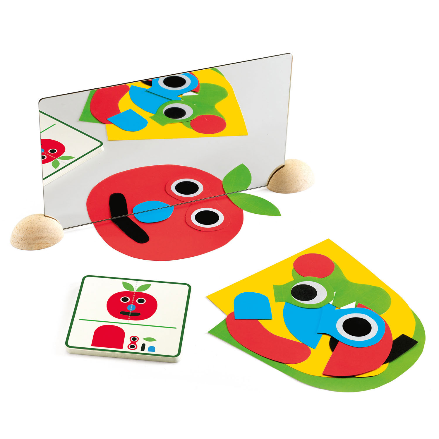 Djeco Ze Mirror Spel - Gezichten