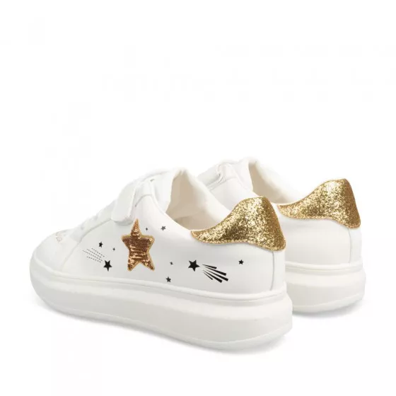 Baskets BLANC LITTLE LOLITA
