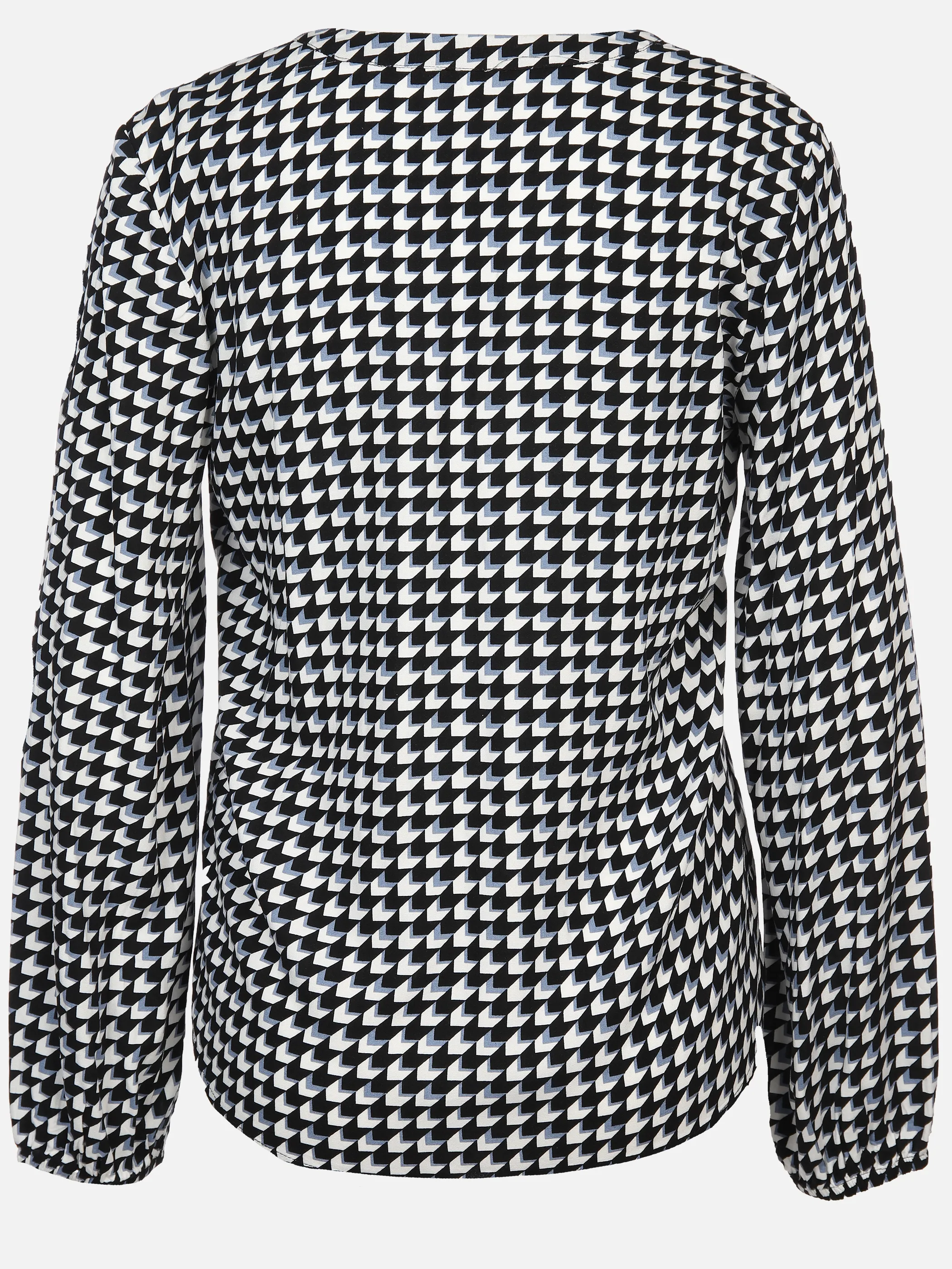 Damen Schlupfbluse mit Alloverprint