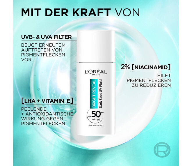 L'ORÉAL PARIS Bright Reveal Dark Spot UV-Fluid SPF50