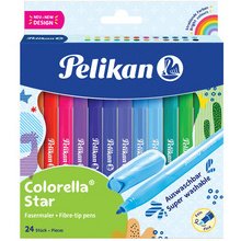 Feutre colorella star, étui carton de 50