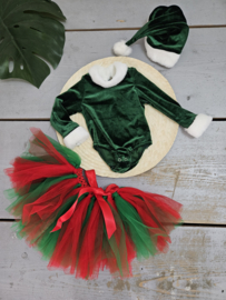 Sweetheart santa set - groen