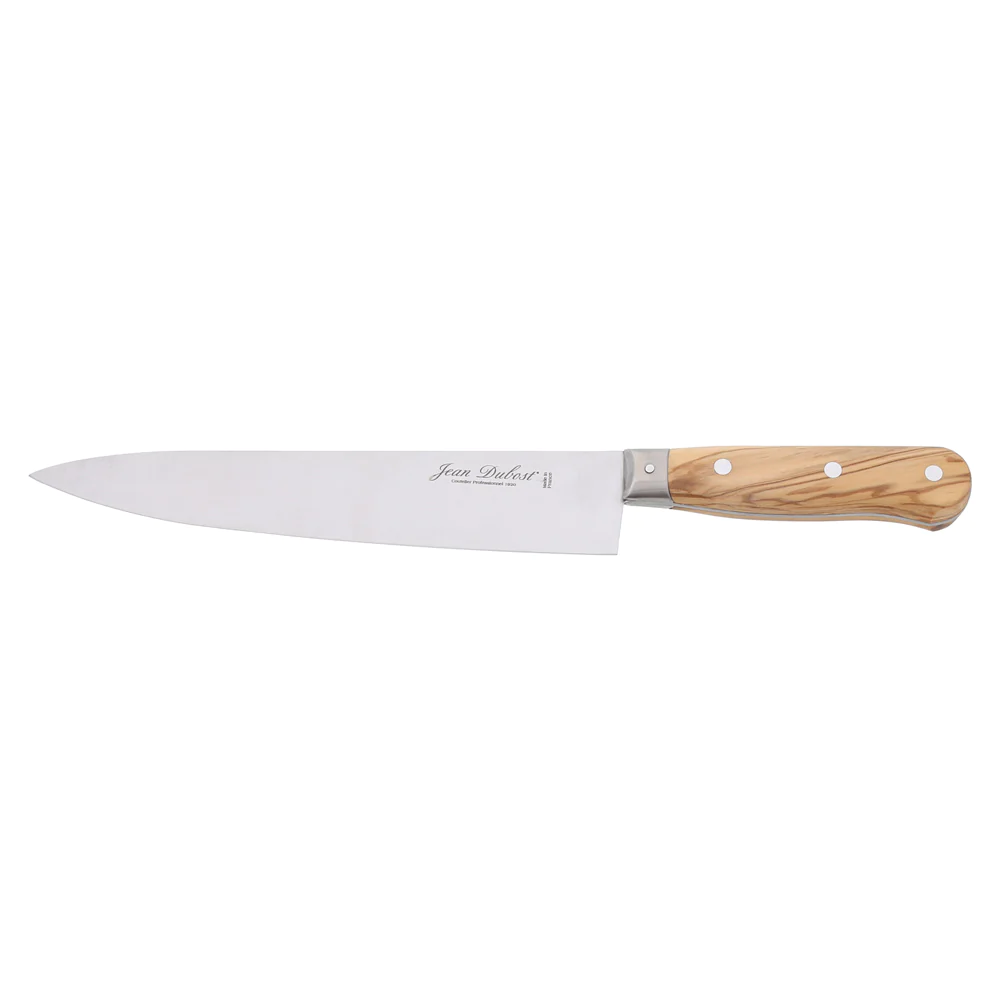 Couteau chef en olivier 20 cm Jean Dubost