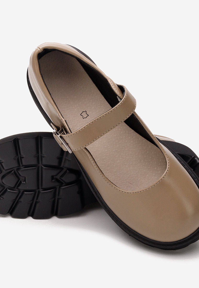 Chaussures casual femme kaki Anghela V2