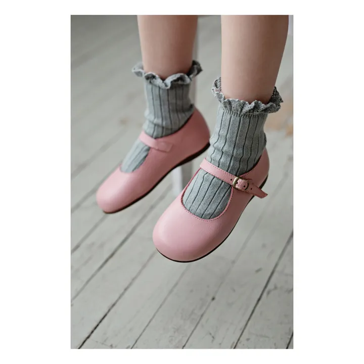 Collégien Chaussettes Lili | Vert d'eau