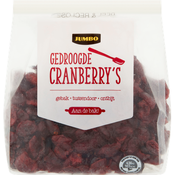 Jumbo Gedroogde Cranberry's 200g