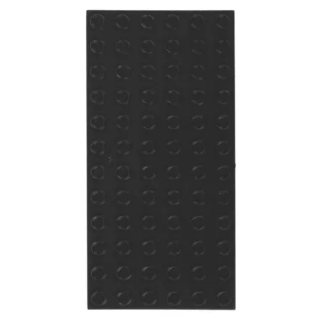 Strictly Briks Big Briks Grundplatten 2 Stück, Noppen, schwarz
