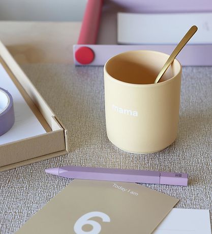 Design Letters Becher - VIP-Favorit - MOM-Kollektion - Beige m.